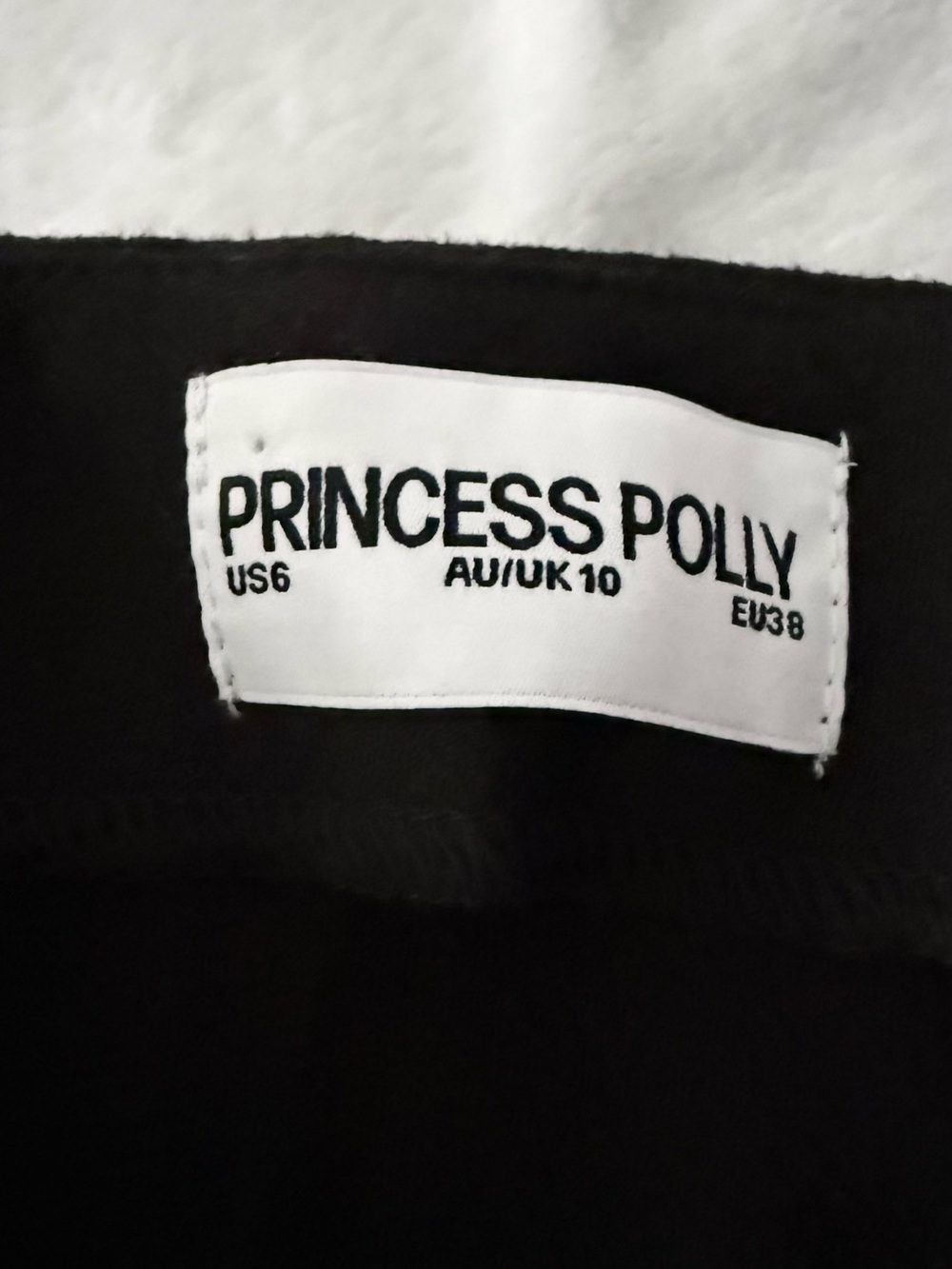 Princess Polly Jodie Black Maxi Skirt Size 6 - Picture 7 of 8
